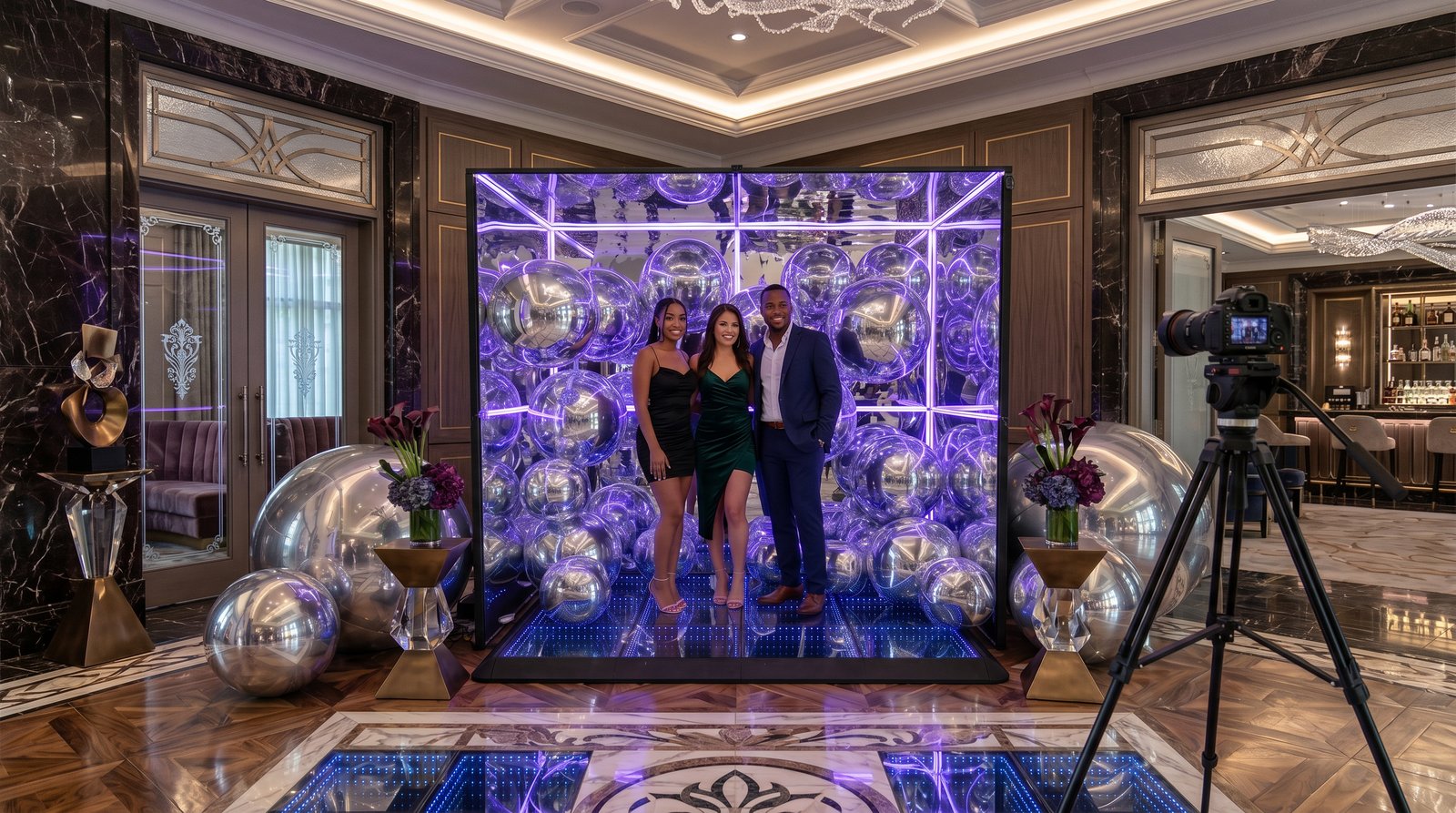 Infinity Mirror Box Photo Booth NJ